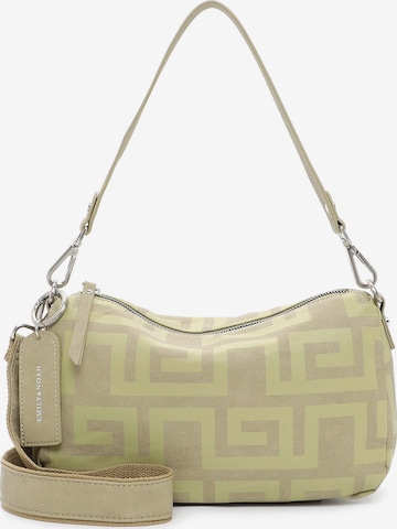 Emily & Noah Crossbody Bag ' Ilona ' in Green: front