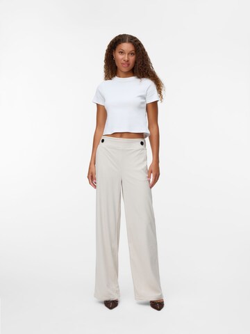 VERO MODA - regular Pantalón en beige