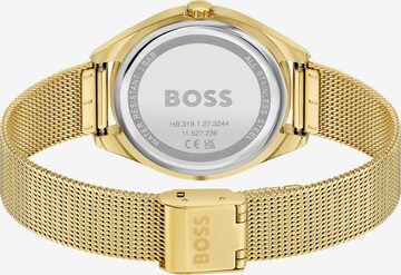 BOSS Analog Quarz in Gold