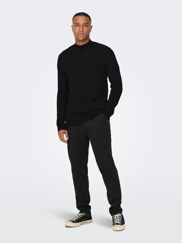 Only & Sons Sweater in Black