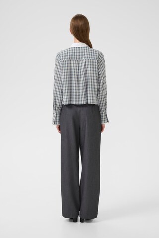 KAREN BY SIMONSEN Bluse 'KBCapri' i blå