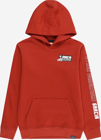 GARCIA - Sudadera en rojo: frente