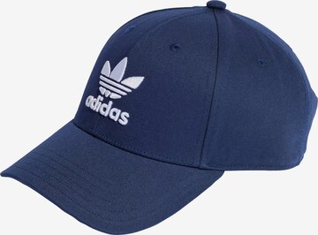 ADIDAS ORIGINALS Cap 'Trefoil' in Blue: front