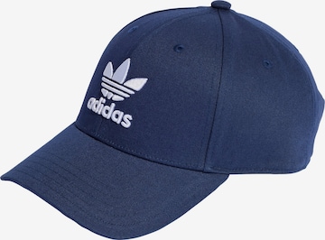 ADIDAS ORIGINALS Caps 'Trefoil' i blå: forside