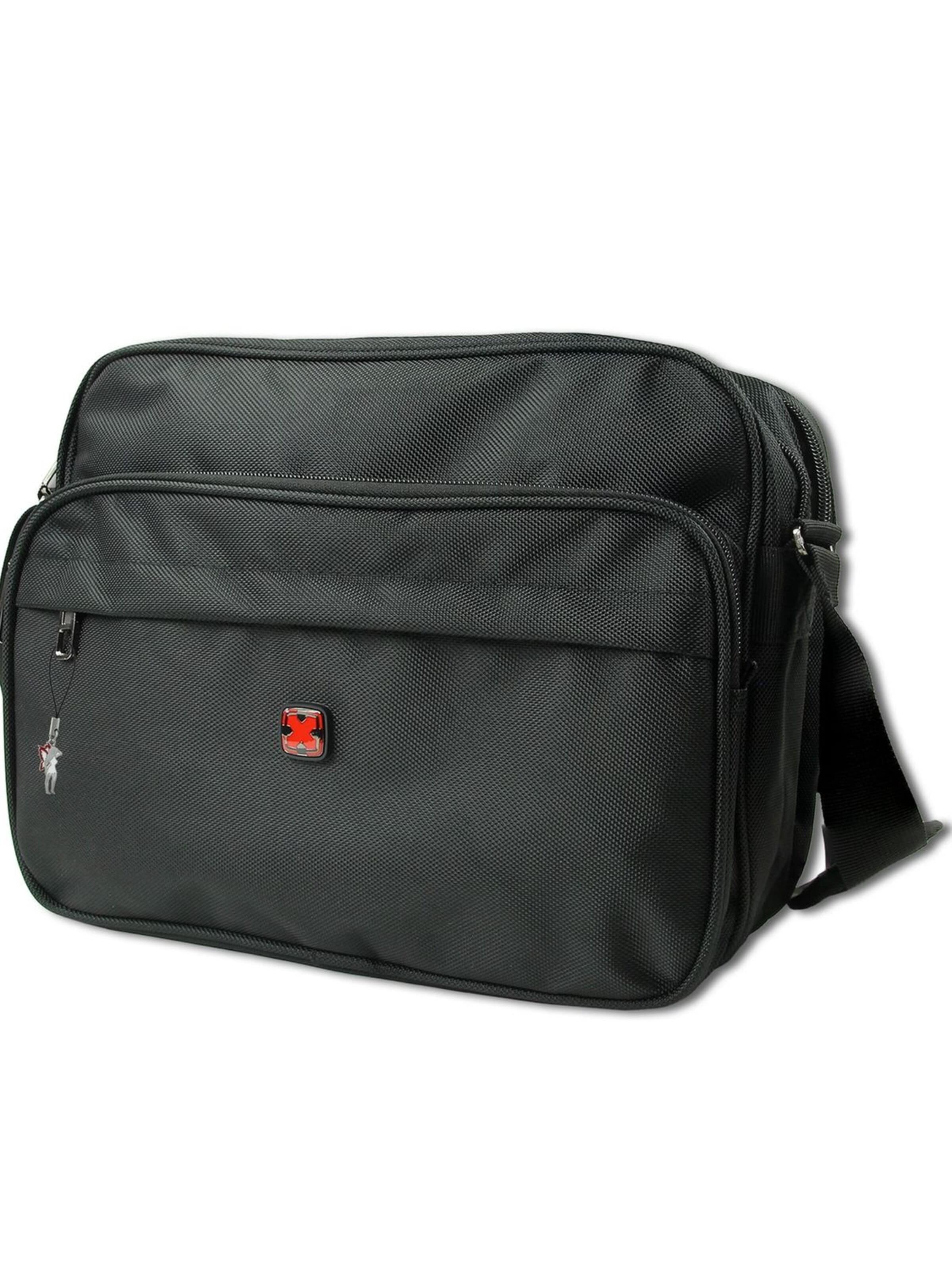 Travel N Meet - Bolso de hombro en negro