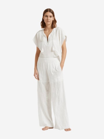 Regular Pantalon Vilebrequin en blanc : devant