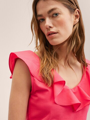 MANGO Top in Pink