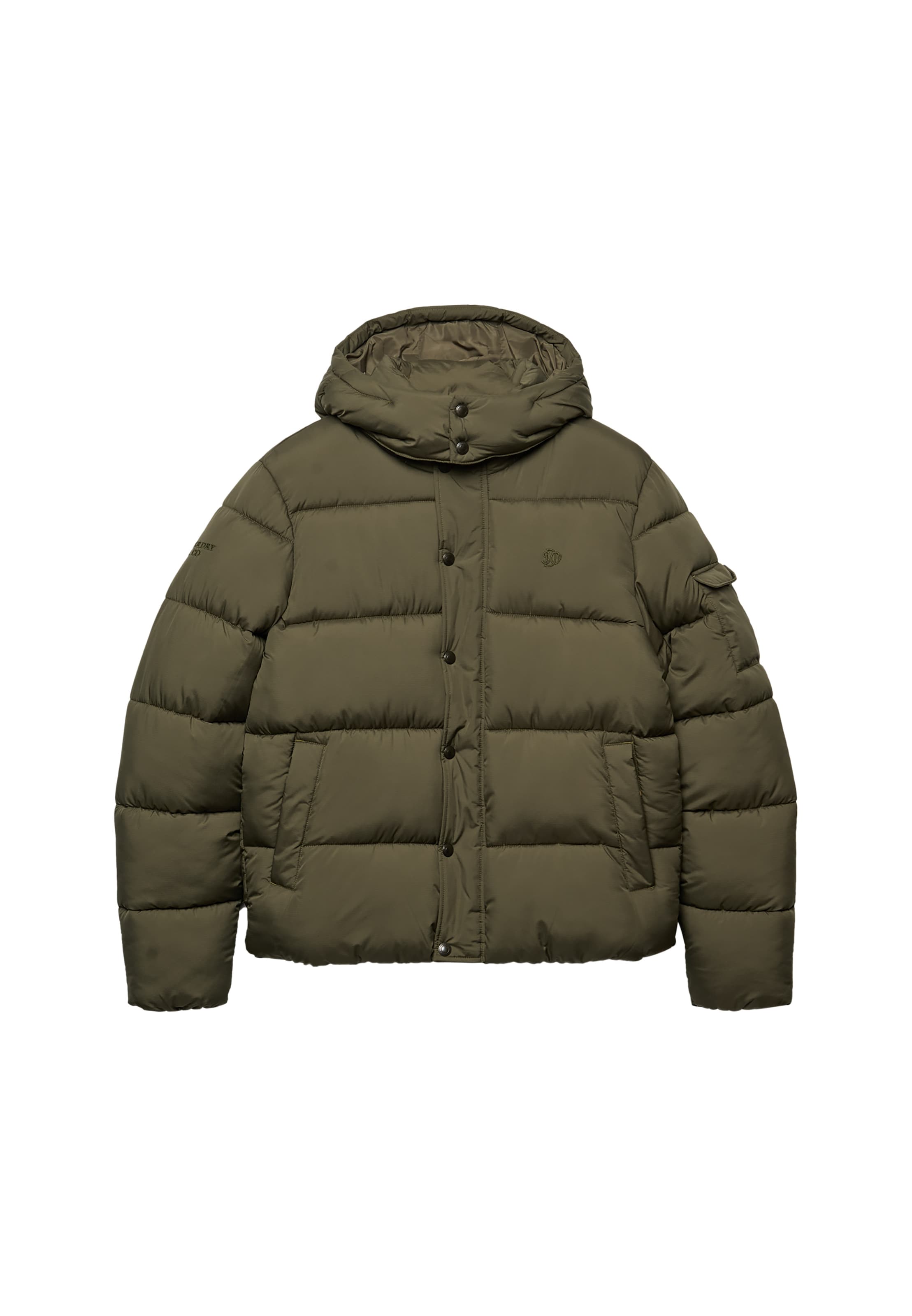 Superdry & Co Winter Jacket in Green: front