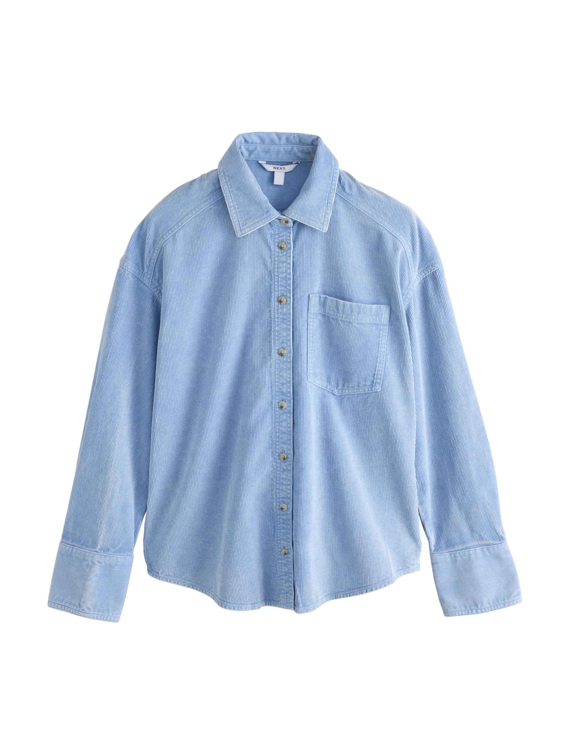 Next Blouse in Blue: front