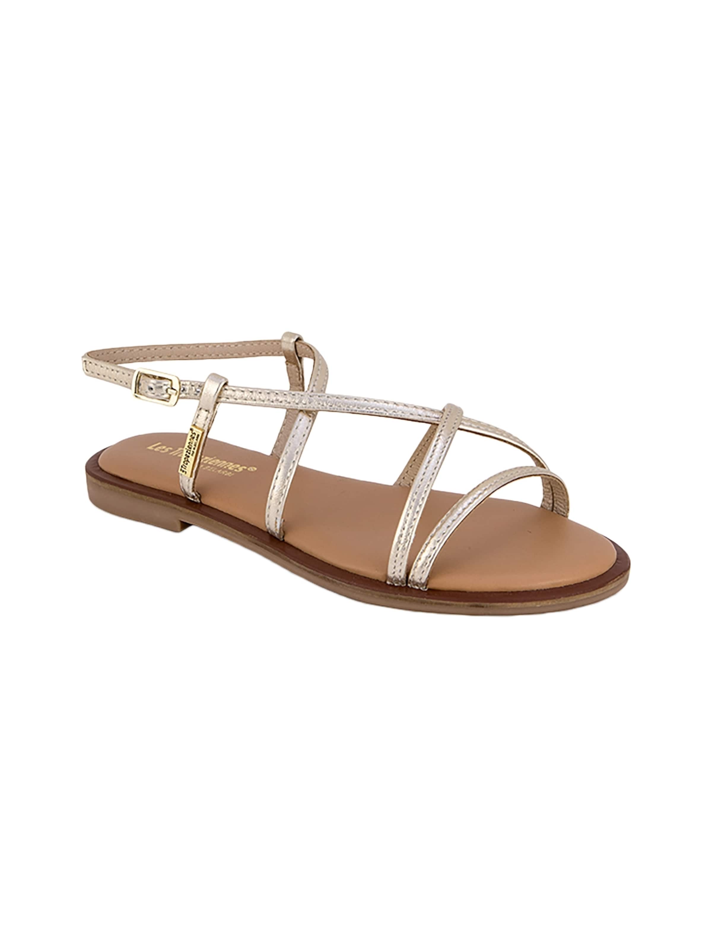 Les Tropéziennes Sandals in Gold