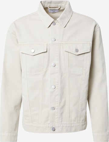 DAN FOX APPAREL Tussenjas 'Hanno' in Beige: voorkant