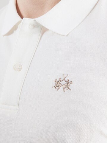 balta La Martina Marškinėliai