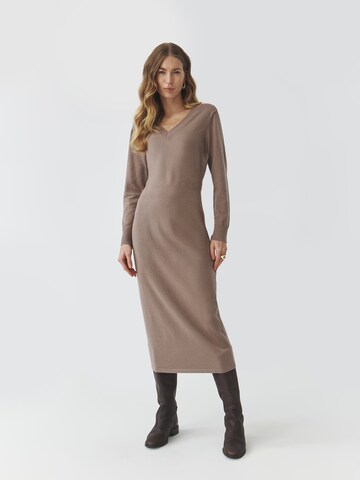 TATUUM Knit dress 'JASMINE' in Beige