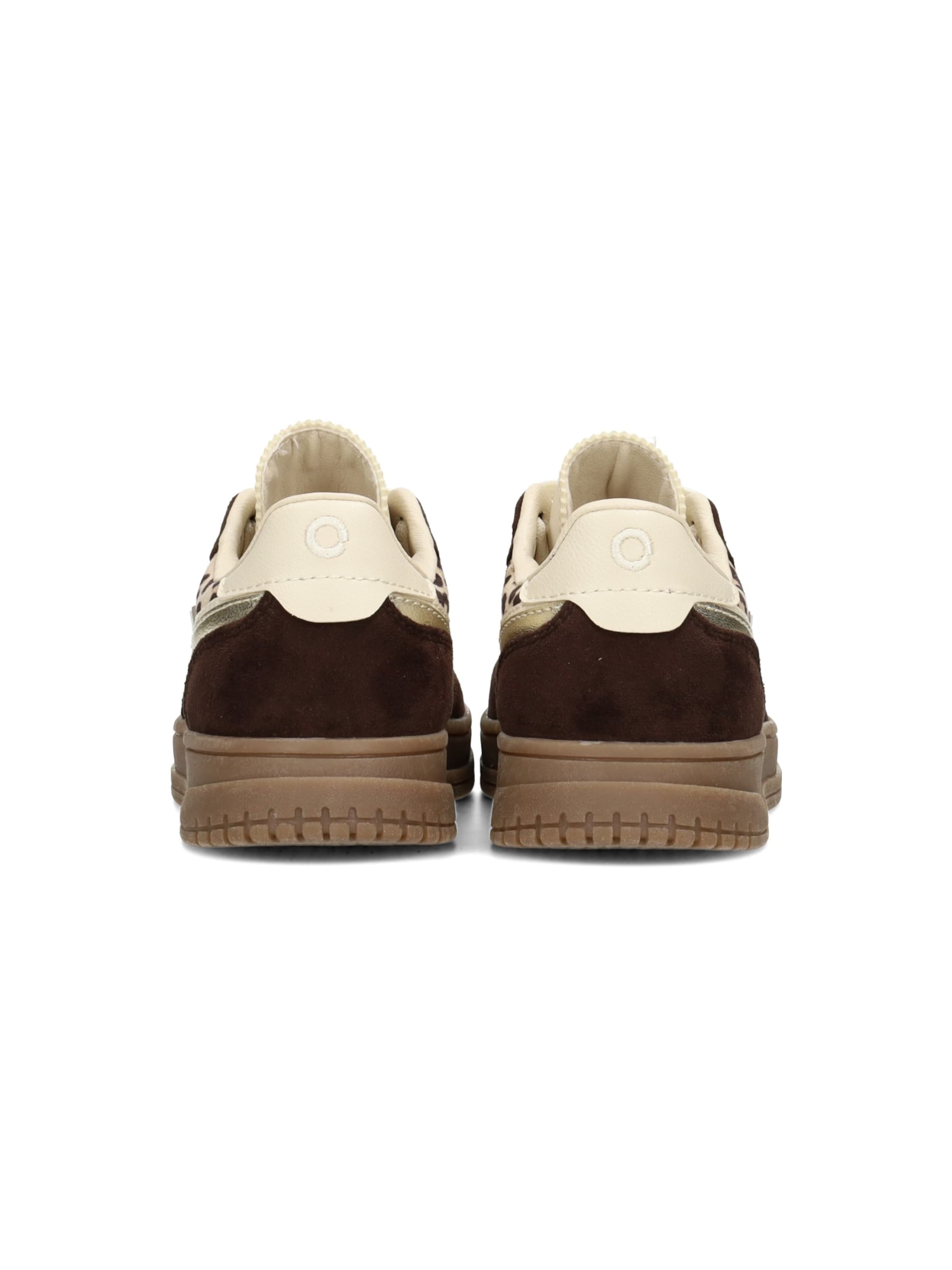 POSH by Poelman Sneakers 'DAYNA' in Bruin