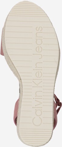 Calvin Klein Jeans Sandale in Pink