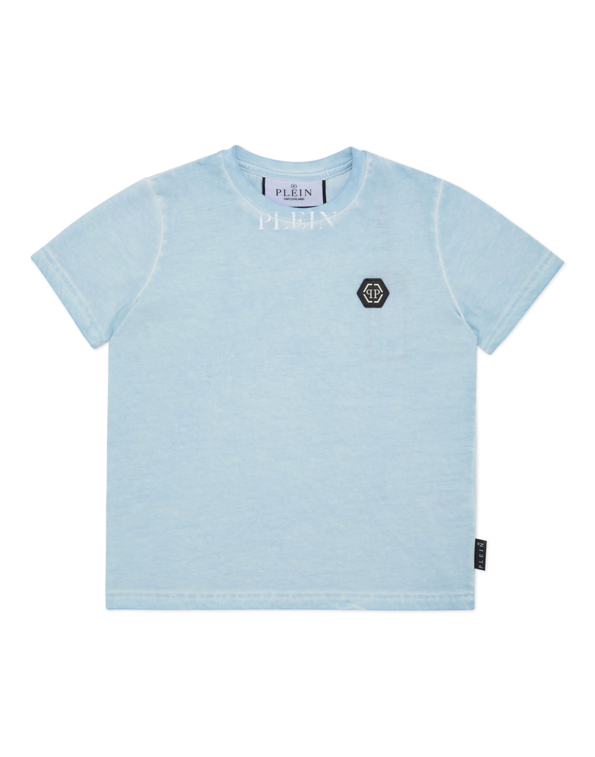 Philipp Plein Shirt in Blauw: voorkant