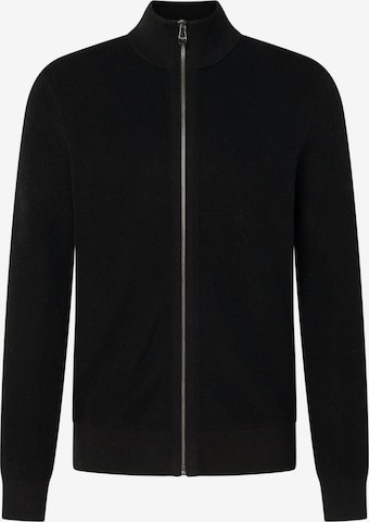 JOOP! Jeans Knit Cardigan in Black: front