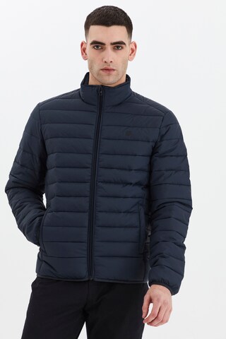 !Solid Between-Season Jacket 'SÖREN' in Blue: front