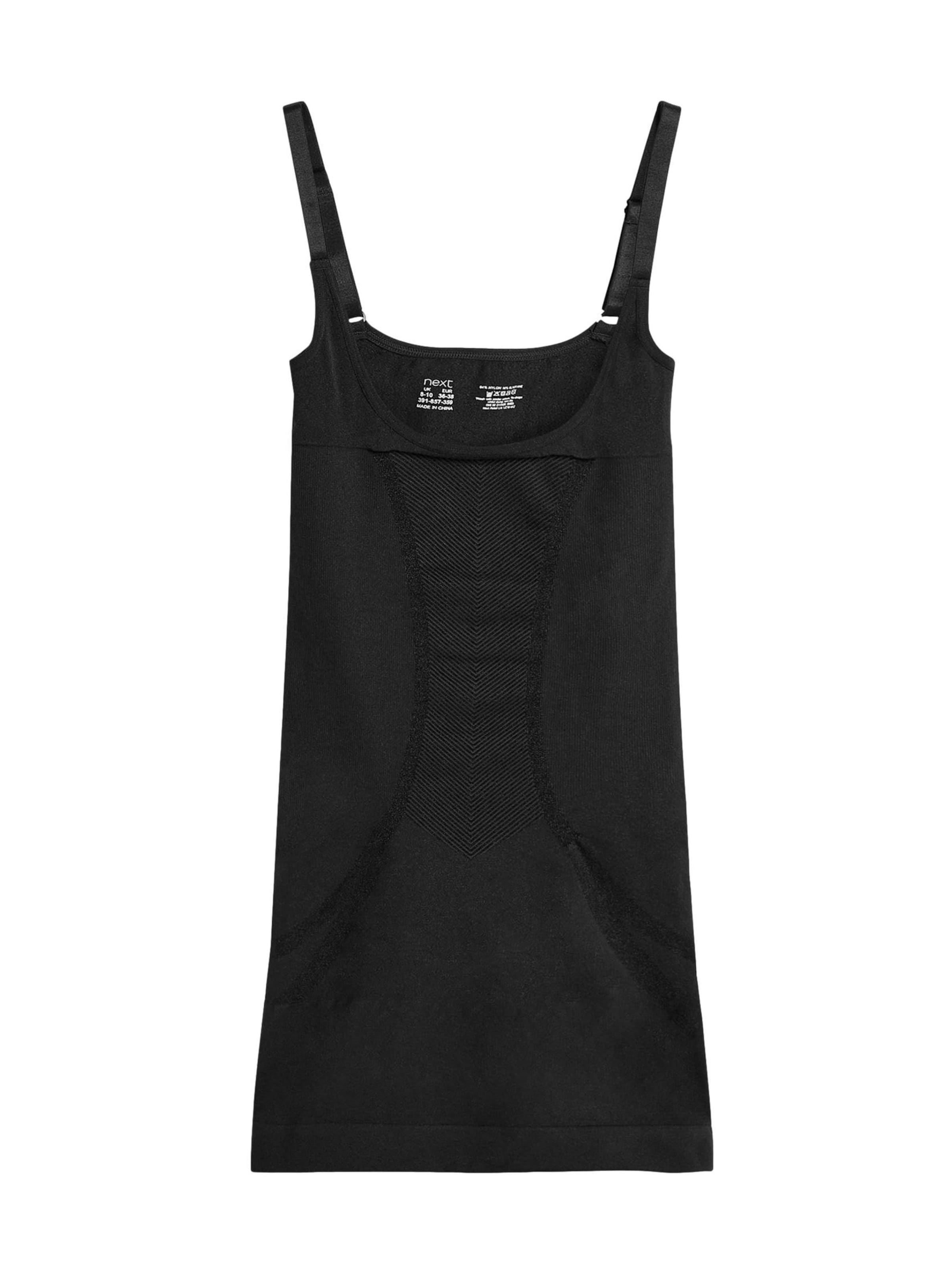 Rochie corset 'Wear Your Own Bra' de la Next pe negru: față