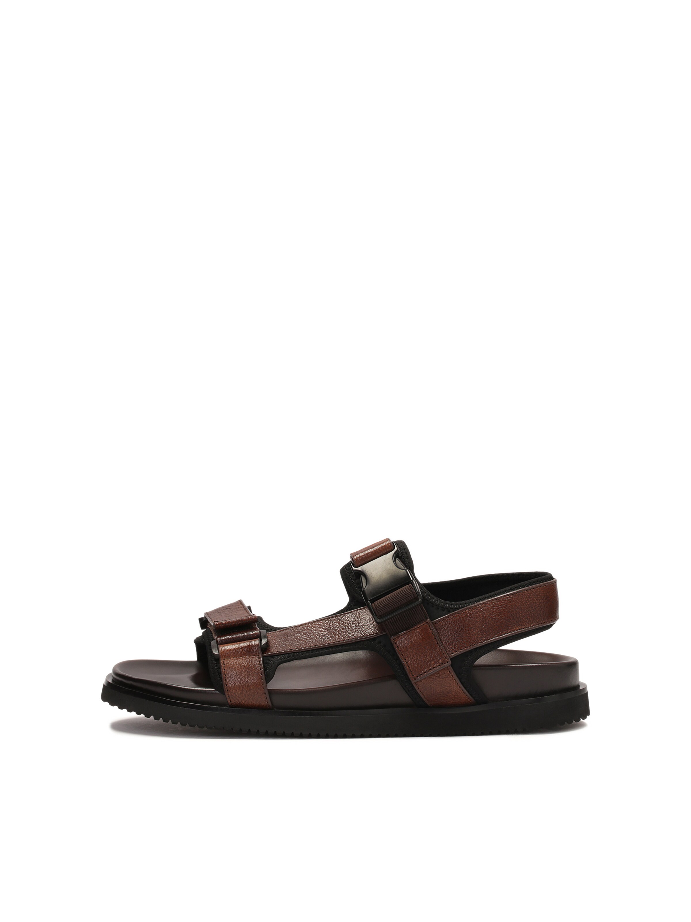 Kazar Sandal in Brown: front