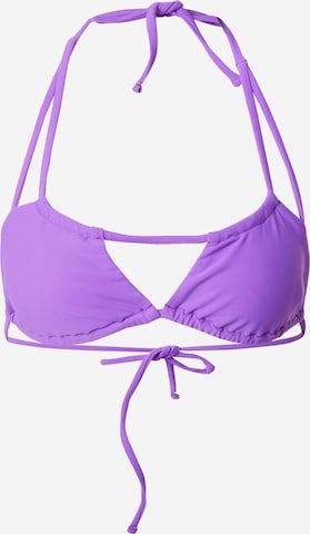Boux Avenue - Triángulo Top de bikini 'PAROS' en lila: frente