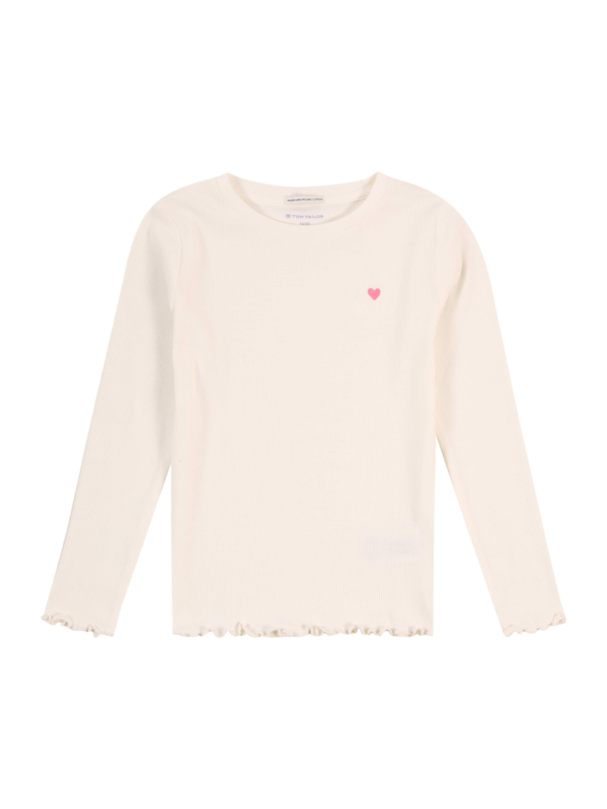 TOM TAILOR Μπλουζάκι σε μπεζ: μπροστά