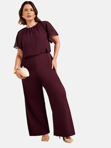 Friends Like These Jumpsuit i lila: framsida