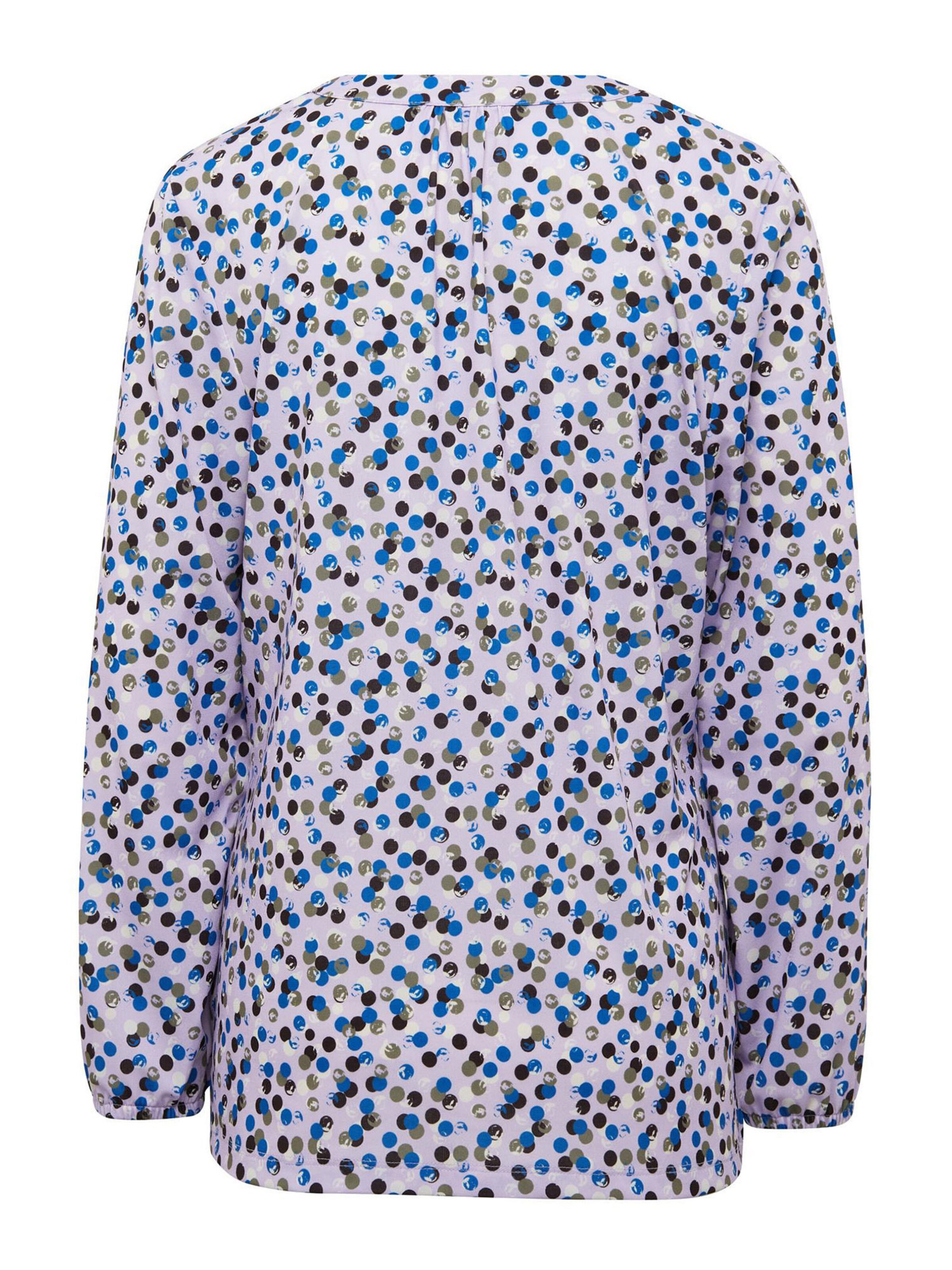 Goldner Bluse in Grau