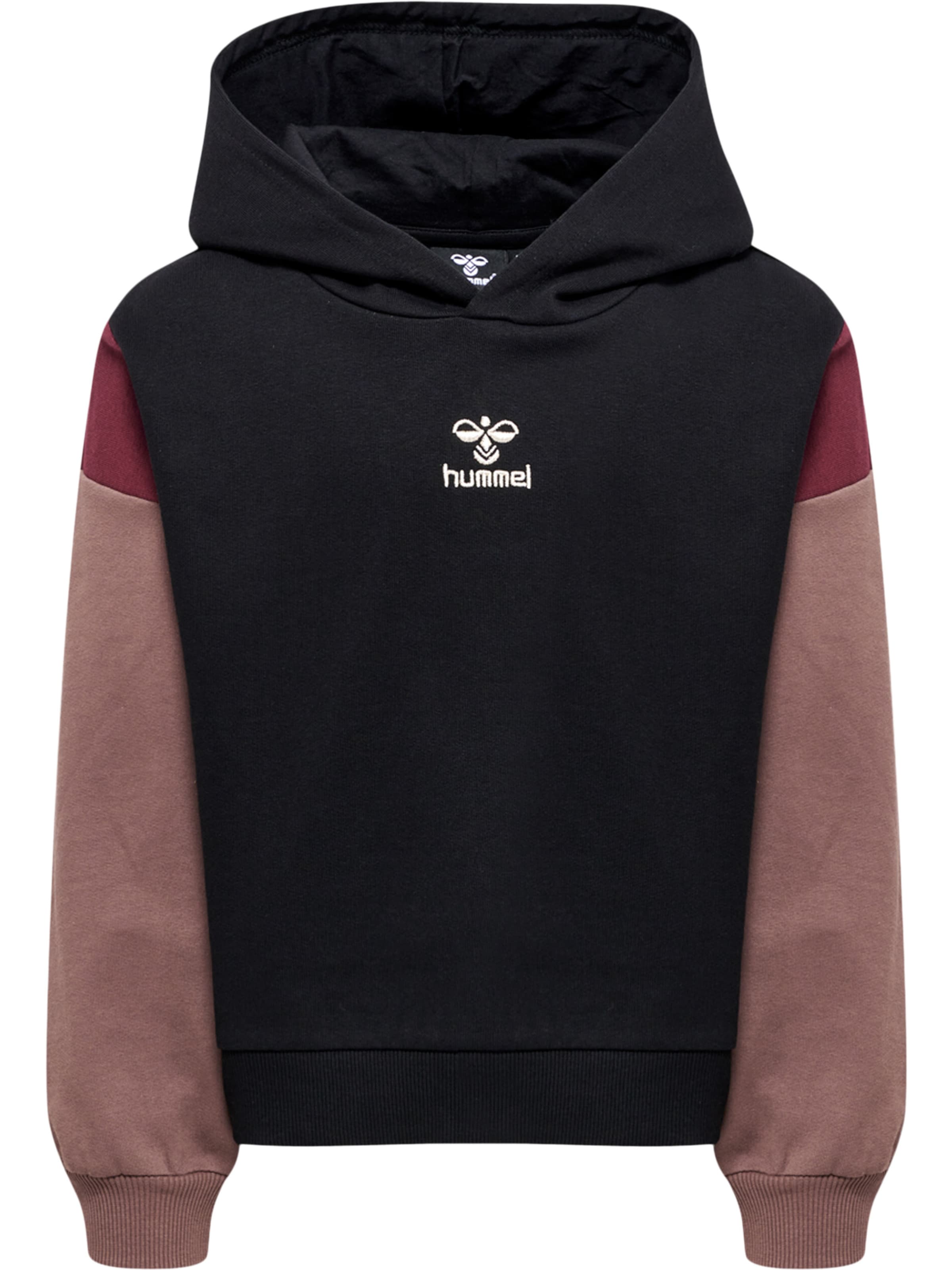 Hummel Sweatshirt in Black: front