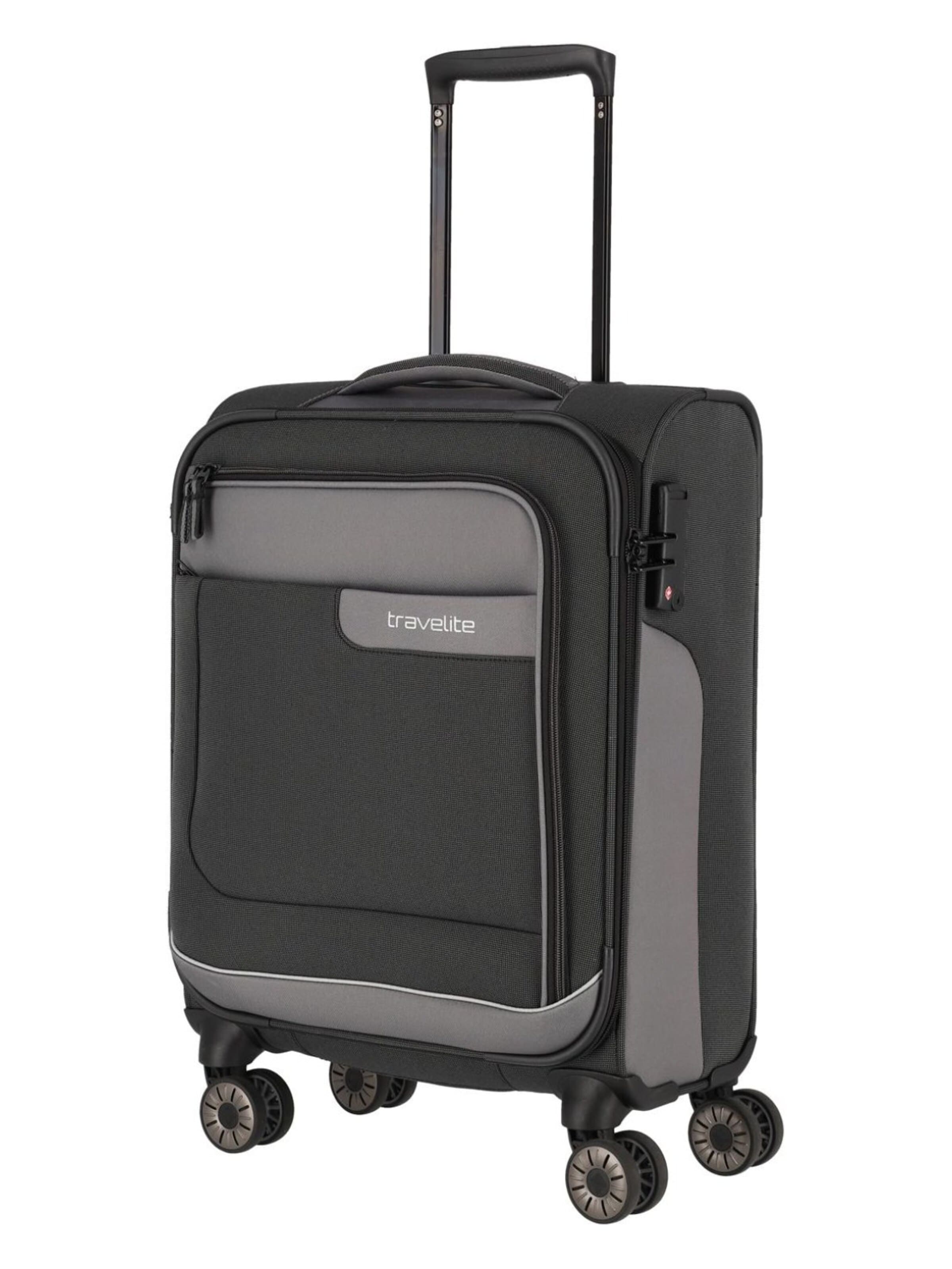 TRAVELITE Suitcase in Grey: front
