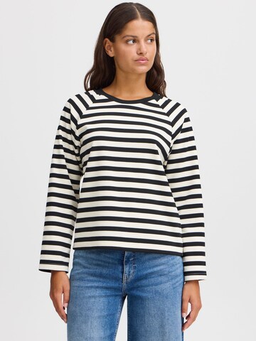 Sweat-shirt 'IHITIRA' ICHI en noir : devant