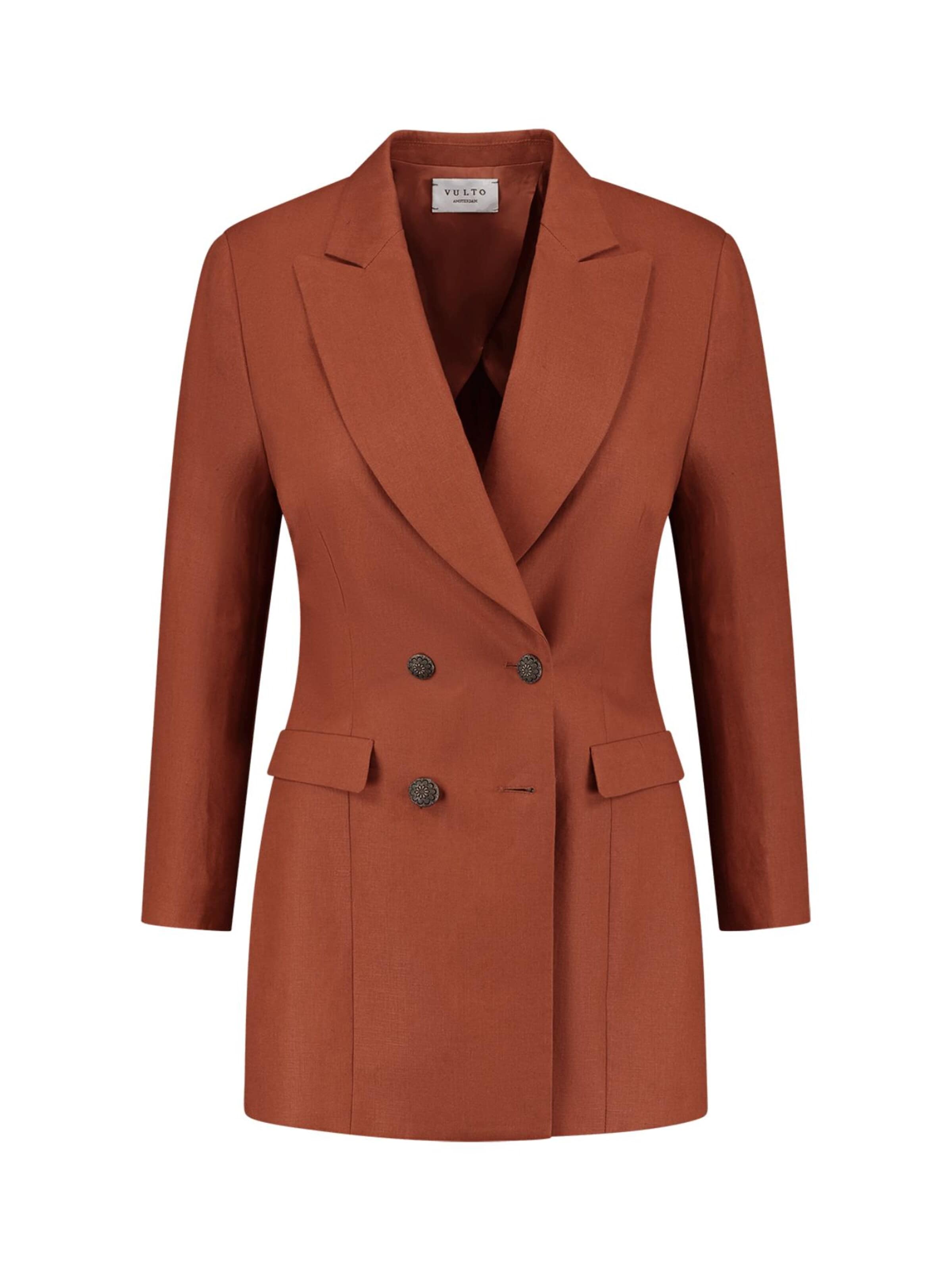 Vulto Blazers in Rood: voorkant