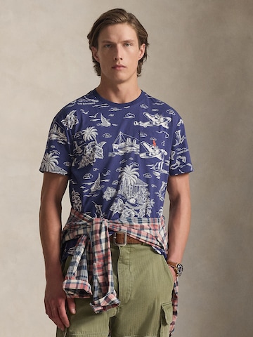 Maglietta di Polo Ralph Lauren in blu: frontale