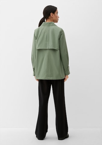 s.Oliver Between-Seasons Coat in Green