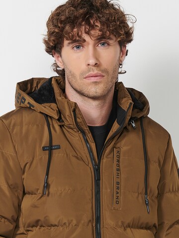 KOROSHI - Chaqueta de invierno en marrón