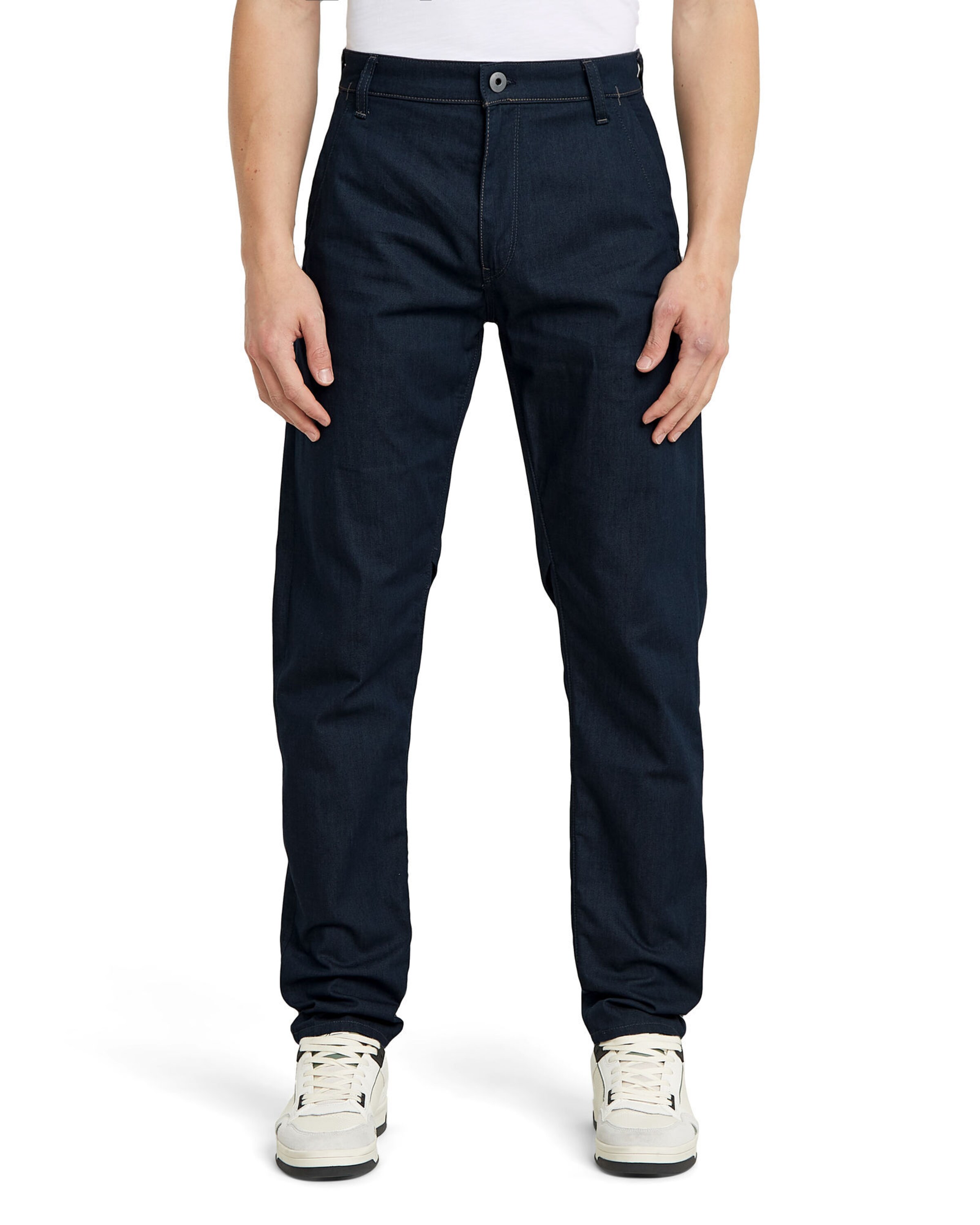 G-STAR Tapered Jeans in Blauw: voorkant