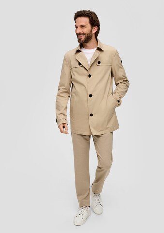 s.Oliver BLACK LABEL Between-Seasons Coat in Beige