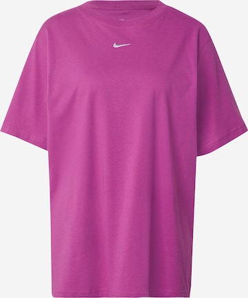 Nike Sportswear Μπλουζάκι 'Essentials' σε ροζ: μπροστά