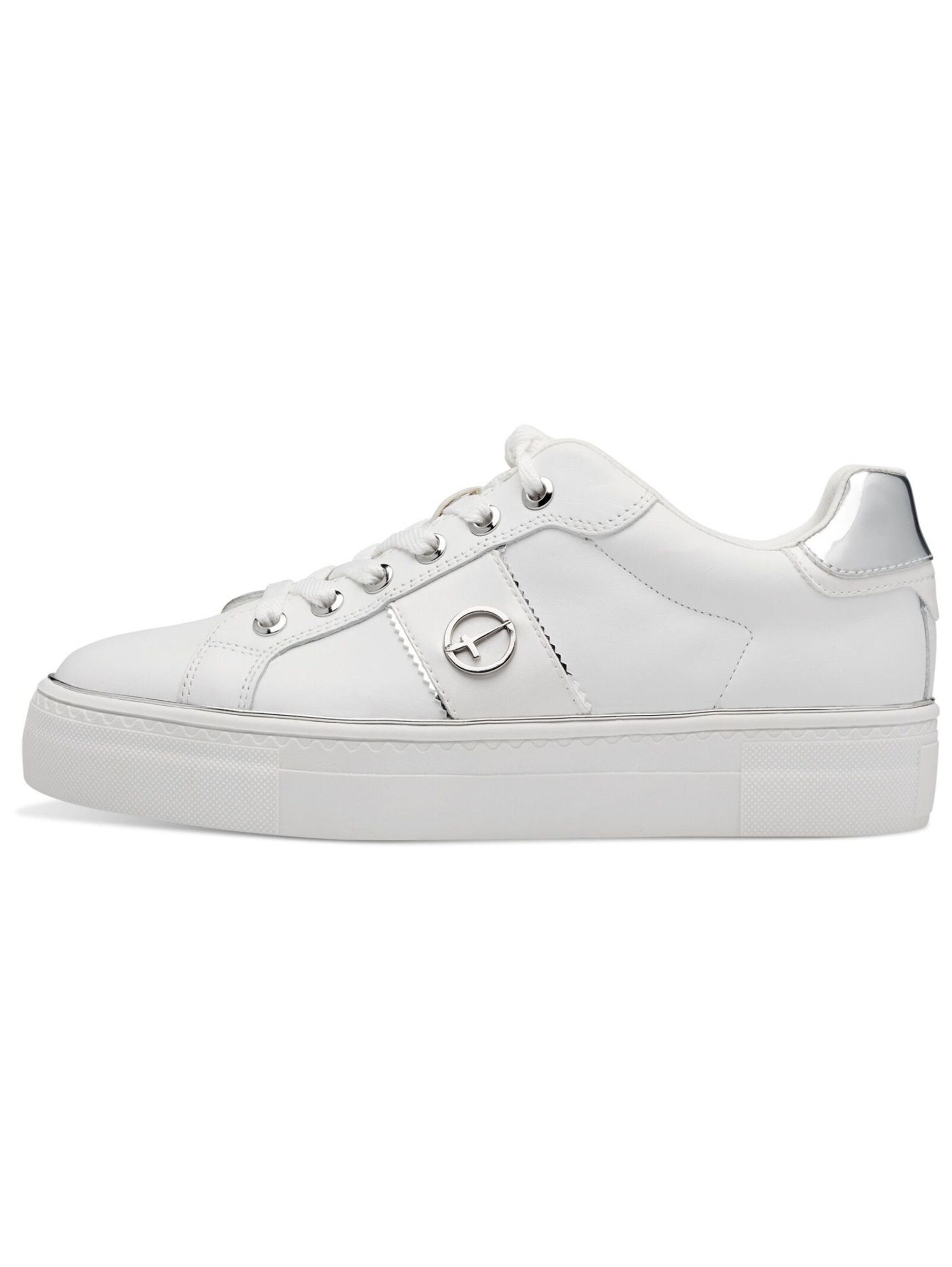 Tamaris Σνίκερ χαμηλό σε λευκό