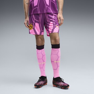 PUMA Regular Sportbroek 'Borussia Dortmund 26/27' in Lila: voorkant