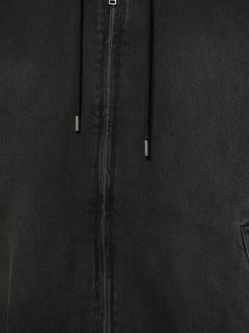 Veste mi-saison Pull&Bear en noir