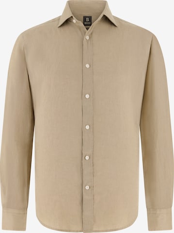 Boggi Milano Hemd in Beige: Vorderseite