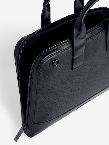 Sac d’ordinateur portable Calvin Klein en noir