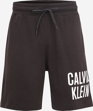 Calvin Klein Swimwear Shorts in Schwarz: front