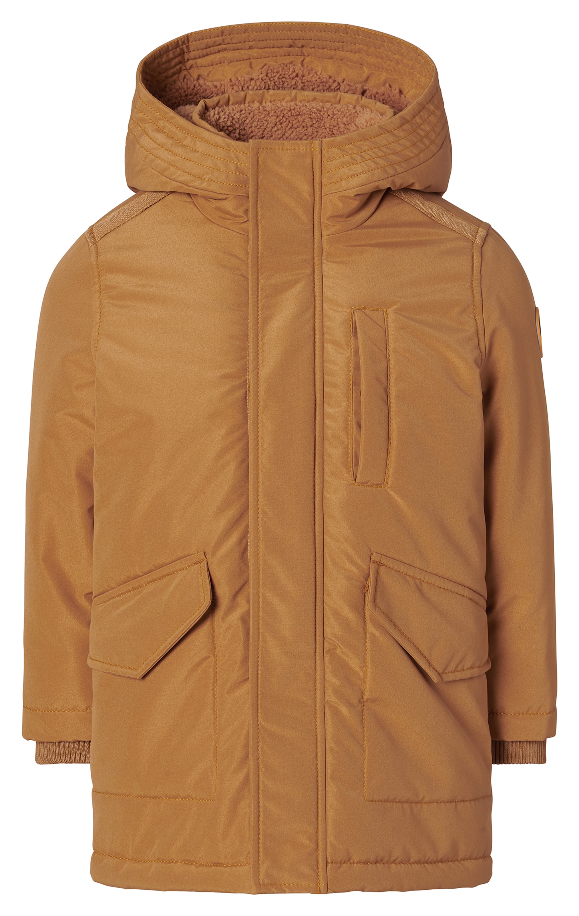 Noppies Winterjas 'Hernani' in Bruin: voorkant