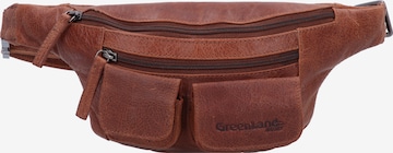 Greenland Nature Fanny Pack 'Montana' in Brown: front