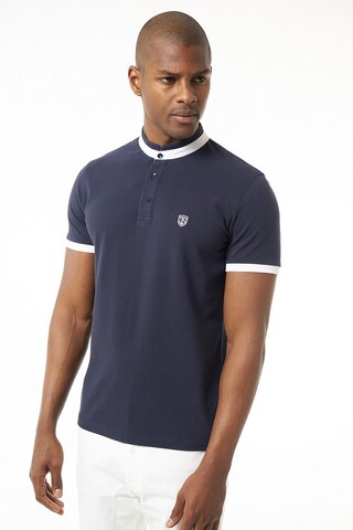 Jimmy Sanders Shirt in Blauw: voorkant