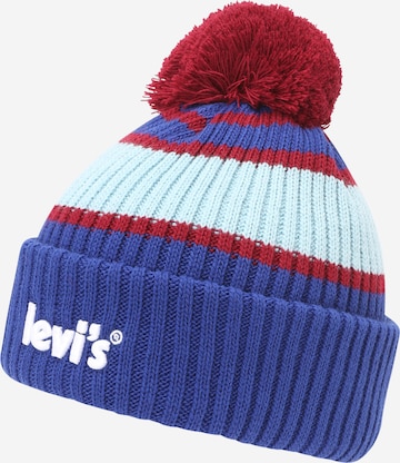 LEVI'S Beanie 'HOLIDAY' in Blue: front