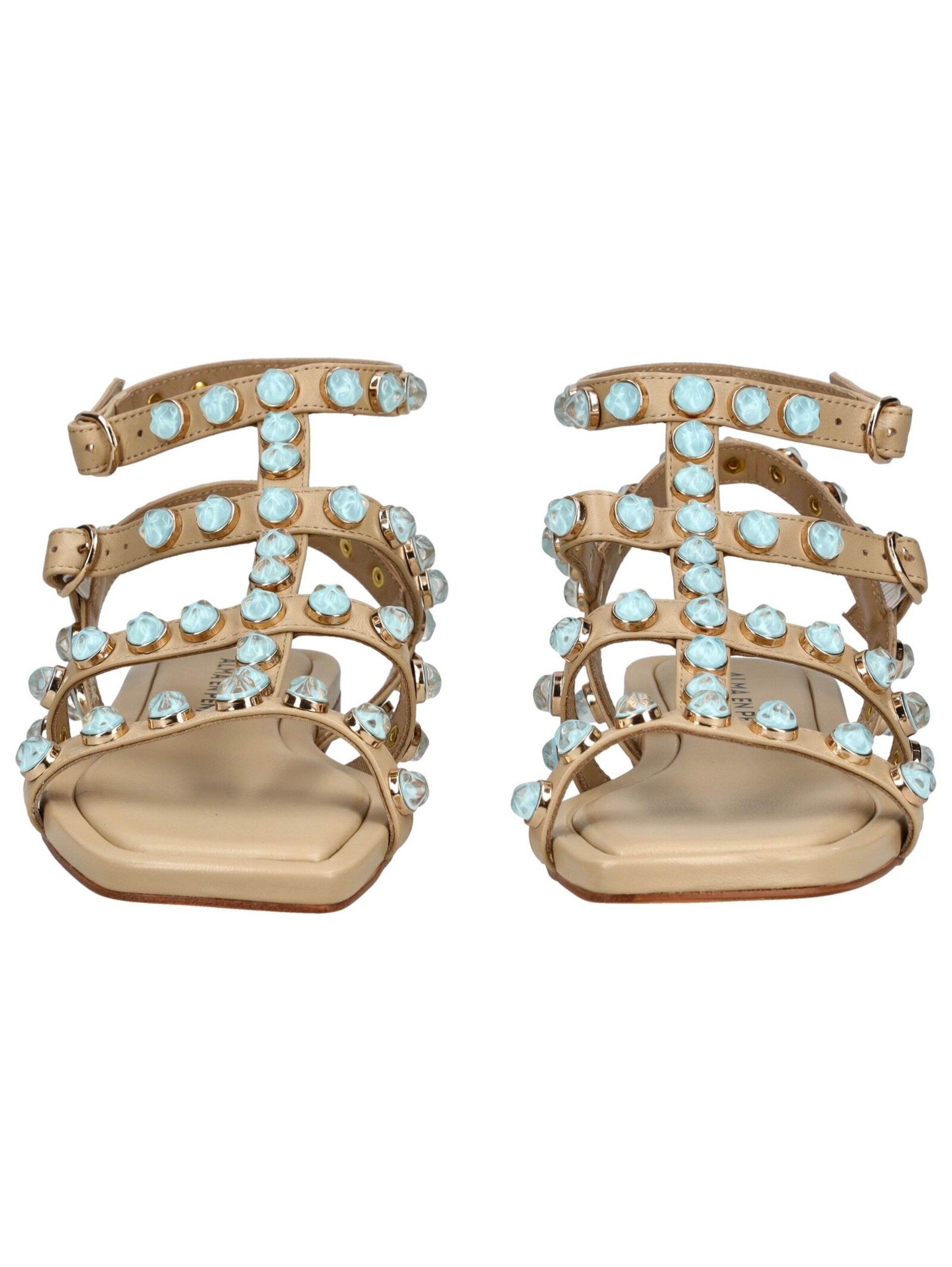 Alma En Pena Sandal in Beige