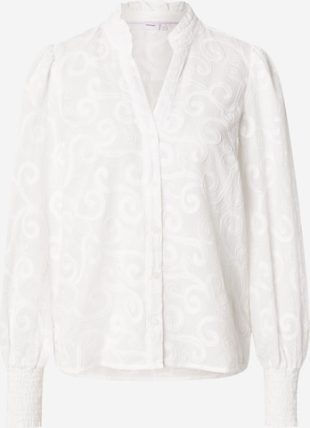 NÜMPHBluza 'TULKA' - bijela boja: prednji dio